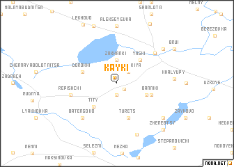 map of Kayki