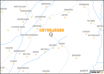 map of Kaymajāwah