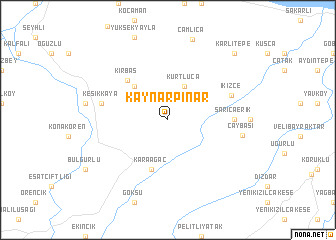 map of Kaynarpınar