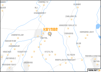 map of Kaynar