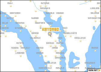 map of Kayombo