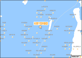 map of Kayombo