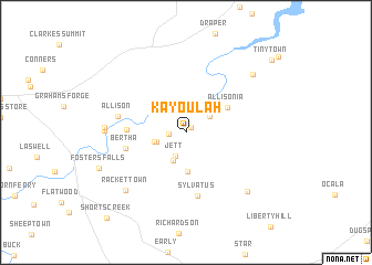map of Kayoulah