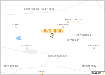 map of Kayshubay