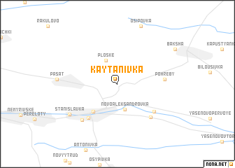 map of (( Kaytanivka ))