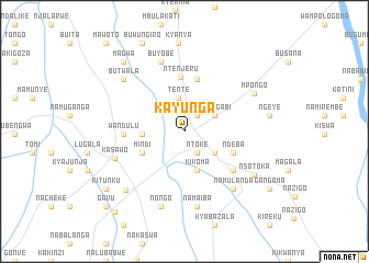 map of Kayunga