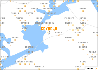 map of Kaywala