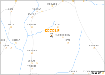 map of Kazalé