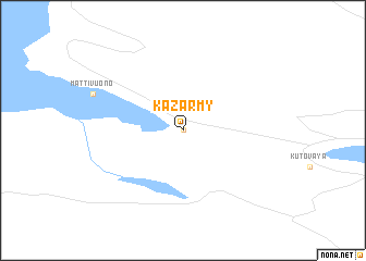 map of Kazarmy