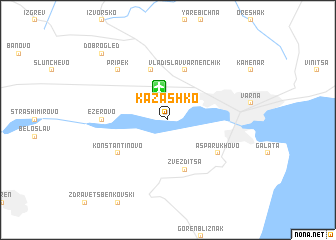 map of Kazashko