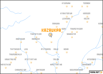 map of Kazaukpa