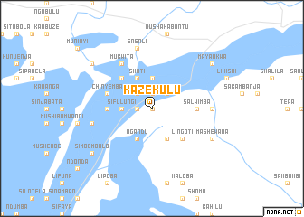 map of Kazekulu