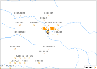 map of Kazembe