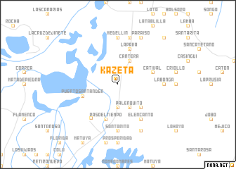 map of Kazeta