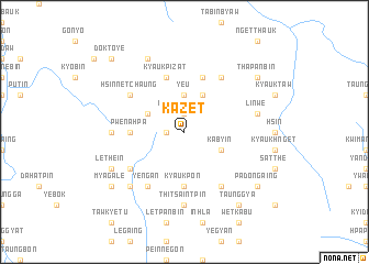 map of Kazet