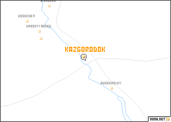 map of Kazgorodok