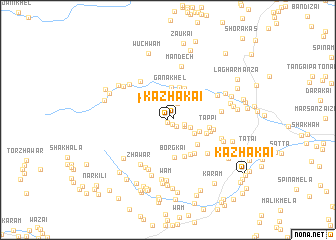 map of Kazhakai