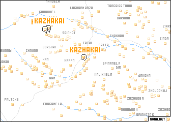 map of Kazhakai
