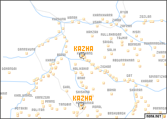 map of Kazha