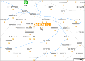 map of Kazıktepe