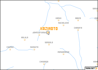 map of Kazimoto