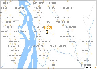 map of Kazi