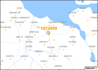 map of Kazwama