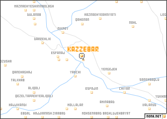map of Kazzebar