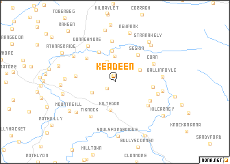 map of Keadeen