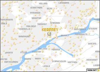 map of Kearney