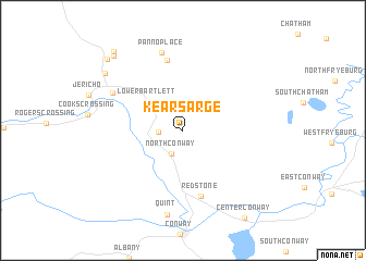 map of Kearsarge