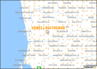 map of Kebellawitagama