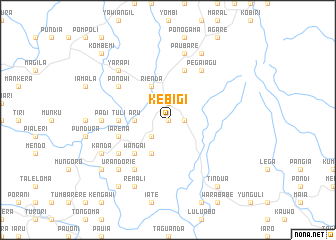 map of Kebigi