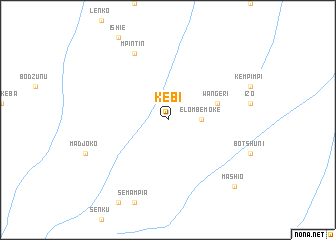 map of Kebi