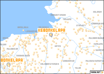 map of Kebonkelapa