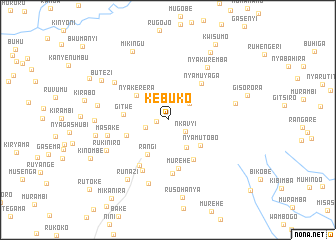 map of Kebuko