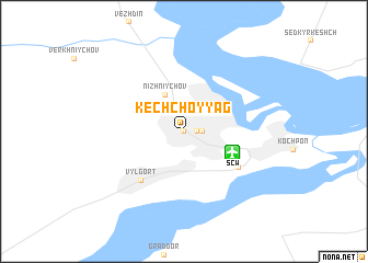 map of Kechchoyyag