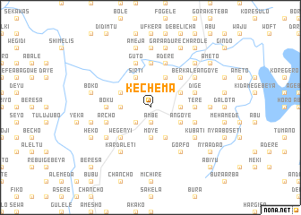 map of Kʼechʼema