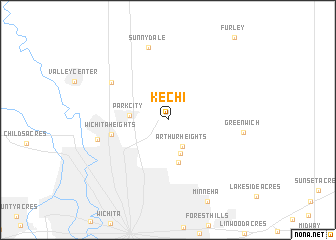 map of Kechi