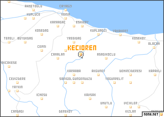 map of Keçiören