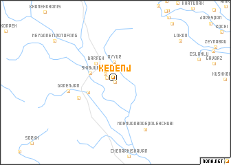 map of Kedenj