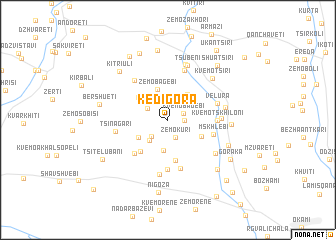 map of Kedigora