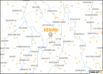 map of Kedindi