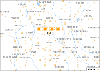 map of Kedungbadak