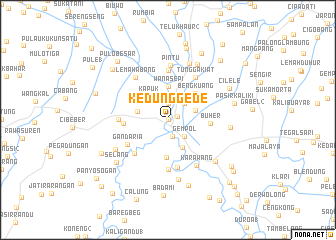 map of Kedunggede