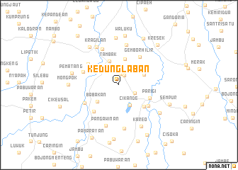 map of Kedunglaban