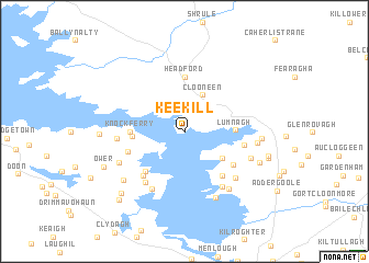 map of Keekill