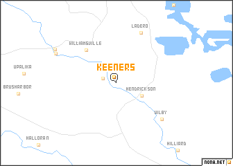 map of Keeners