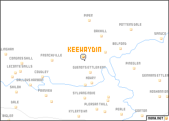 map of Keewaydin