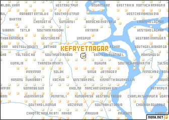 map of Kefayetnagar